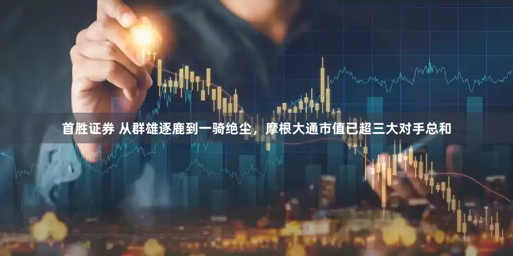 首胜证券 从群雄逐鹿到一骑绝尘，摩根大通市值已超三大对手总和