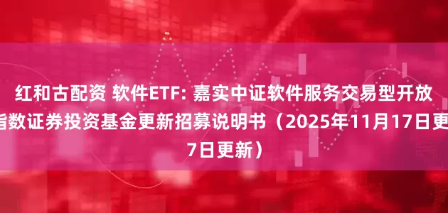 红和古配资 软件ETF: 嘉实中证软件服务交易型开放式指数证券投资基金更新招募说明书（2025年11月17日更新）